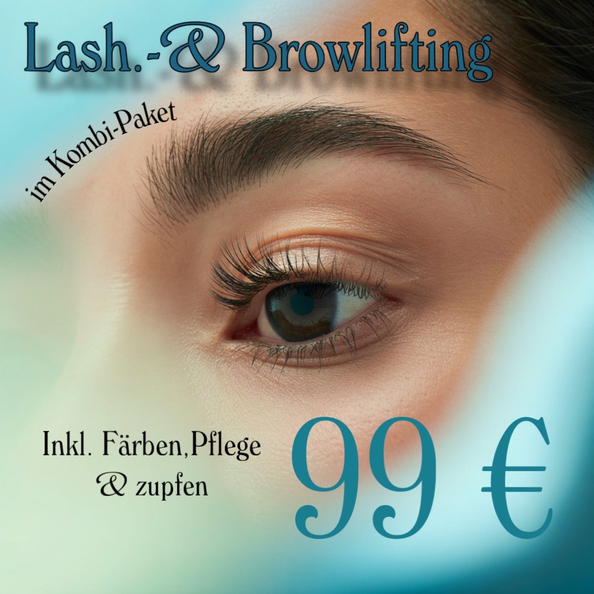 Lash.-und Browlifting Kombi Paket zum Vorteilspreis
